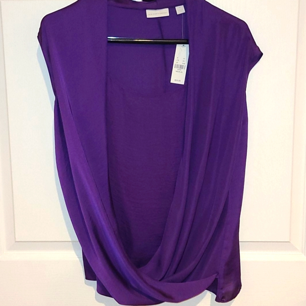 New York and Company sleeveless blouse